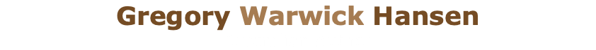 Gregory Warwick Hansen
